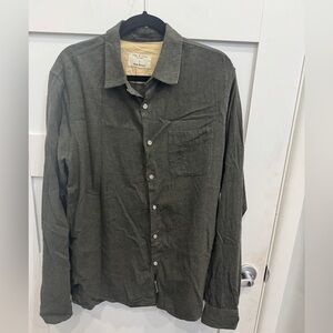 rag & bone Olive Button-Down Shirt